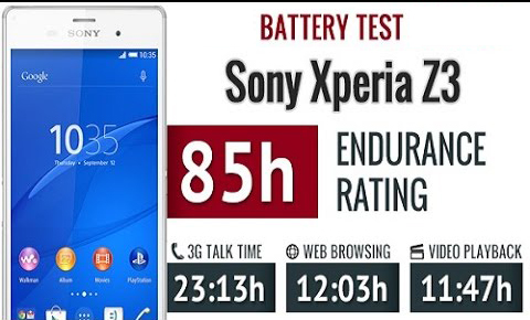 Sony Xperia Z3 onscreen 6 tiếng liên tục, thời gian chờ 2 ngày